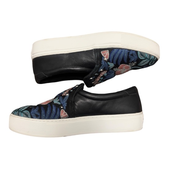 Rebecca Minkoff Embroidered Slip On Sneakers Size 11 - Picture 5 of 6